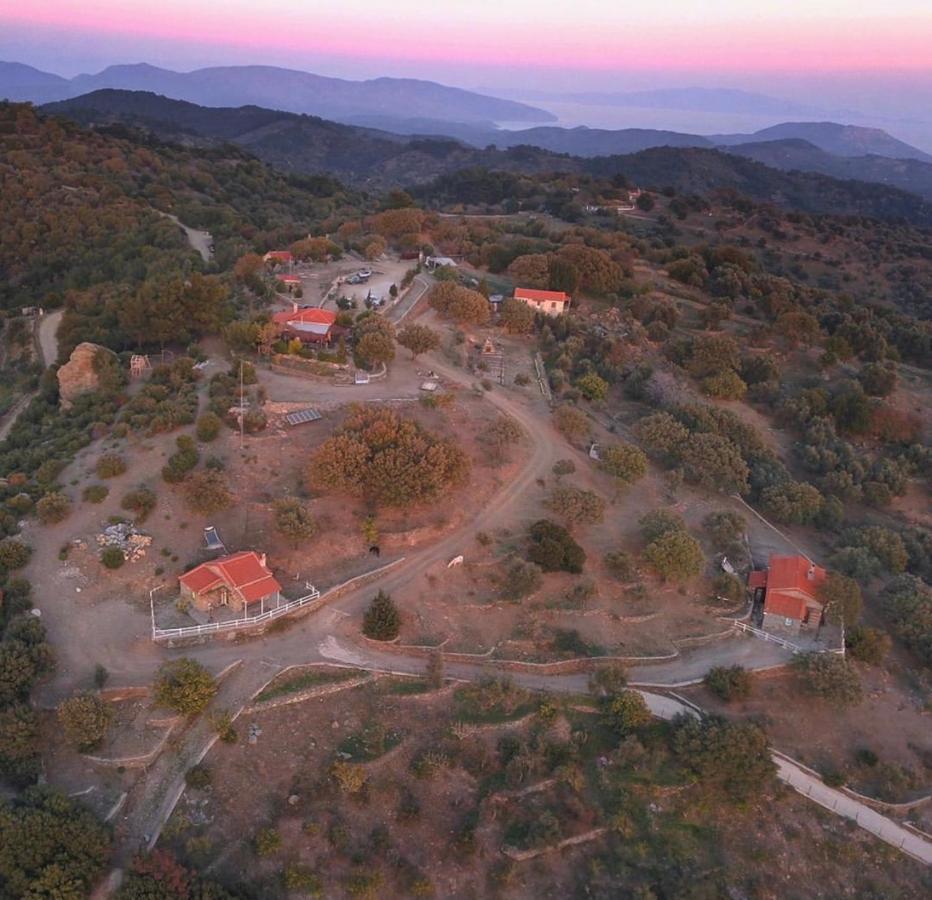 Toumba Eco Farm Guesthouses Plomari Exterior foto