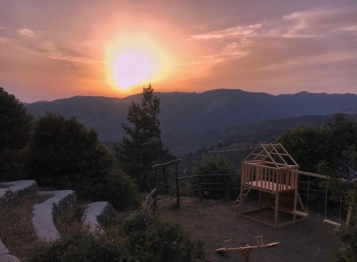 Toumba Eco Farm Guesthouses Plomari Exterior foto