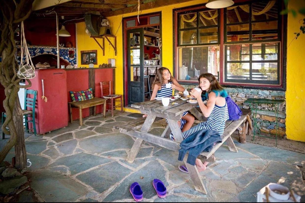 Toumba Eco Farm Guesthouses Plomari Exterior foto