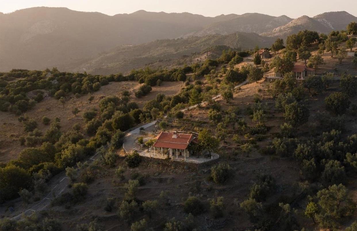 Toumba Eco Farm Guesthouses Plomari Exterior foto