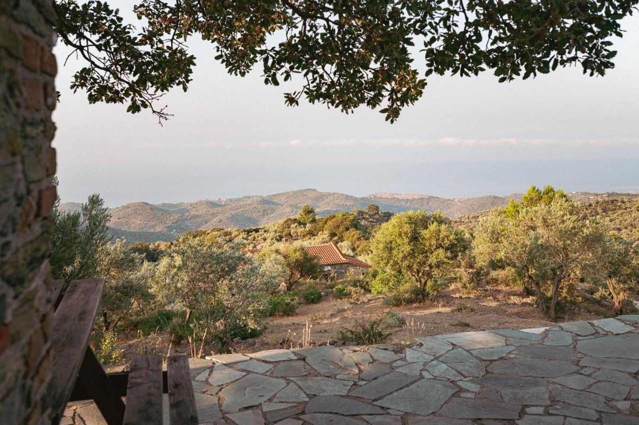 Toumba Eco Farm Guesthouses Plomari Exterior foto