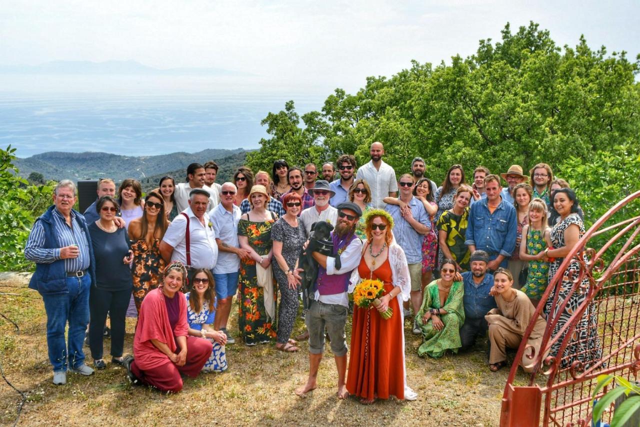 Toumba Eco Farm Guesthouses Plomari Exterior foto